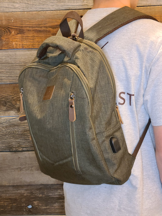 Backpack with usb