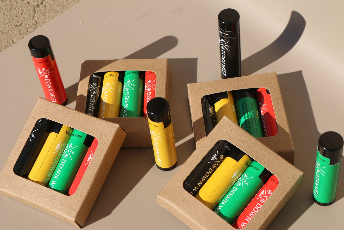 Downwest Lip Balm - 4 pack