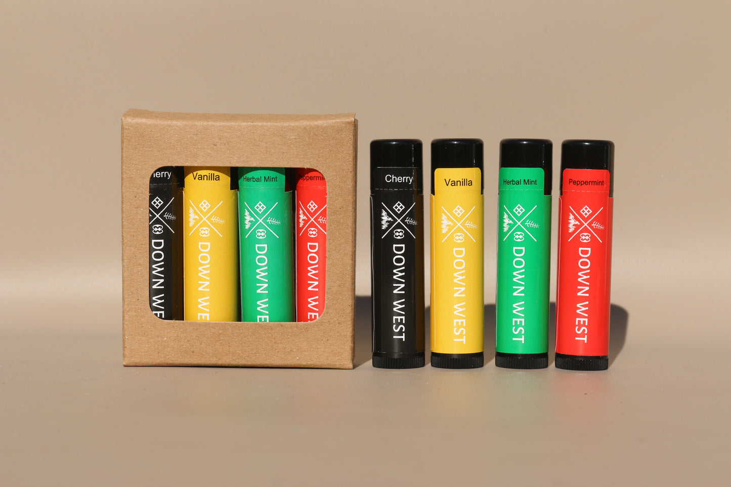 Downwest Lip Balm - 4 pack