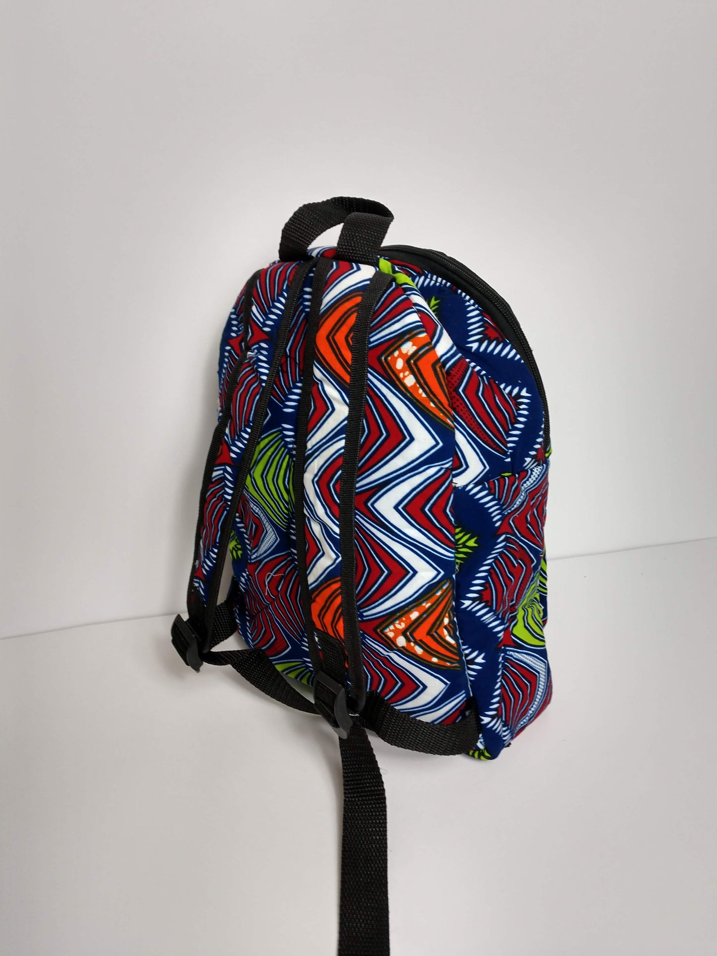 Hand sewn Wax Print West African fabric childrens Back packs