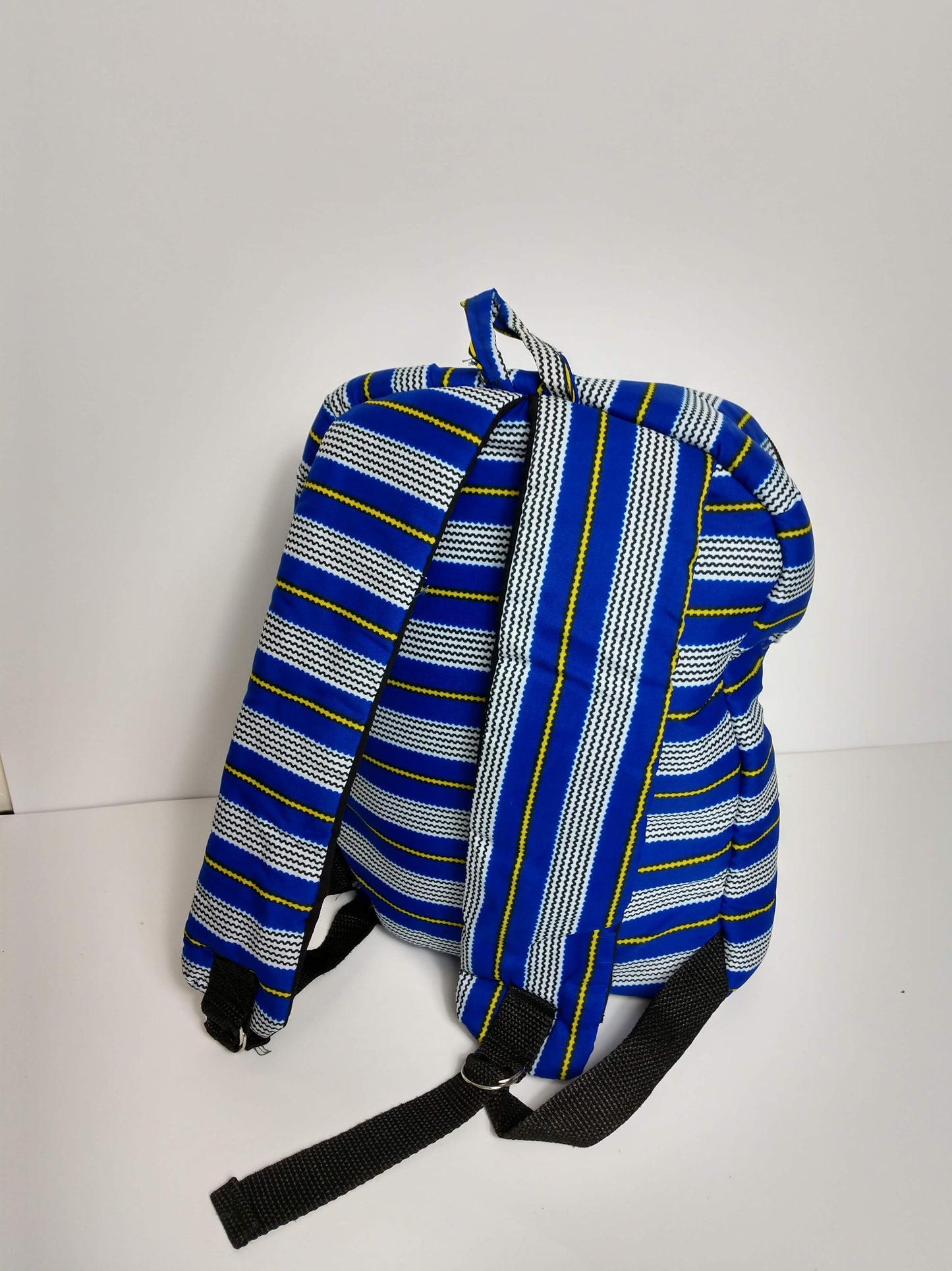 Hand sewn Wax Print West African fabric childrens Back packs