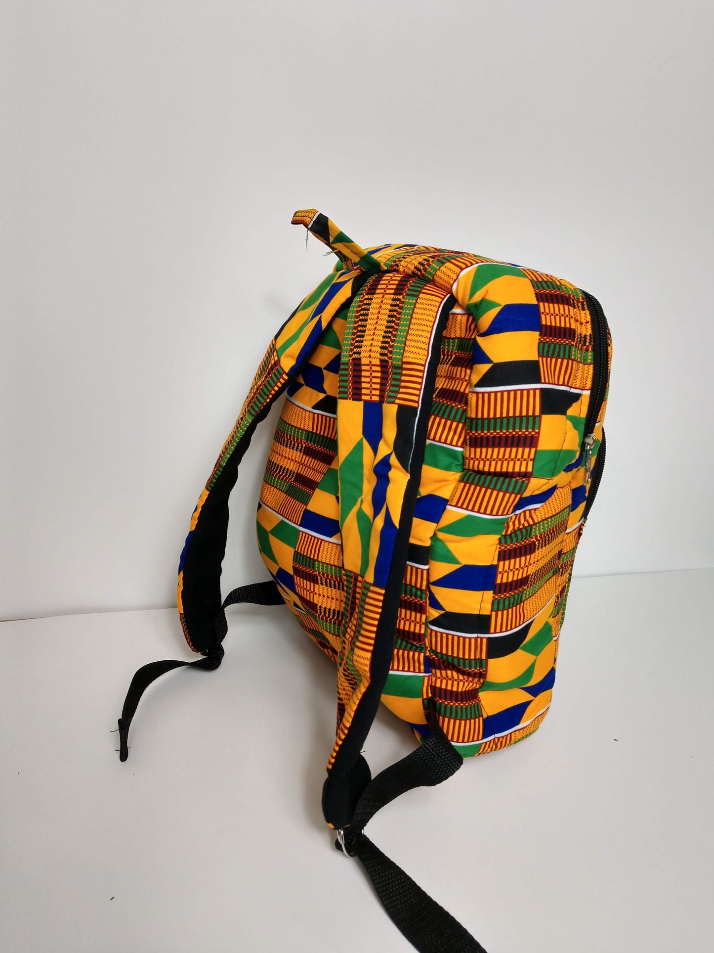 Hand sewn Wax Print West African fabric childrens Back packs