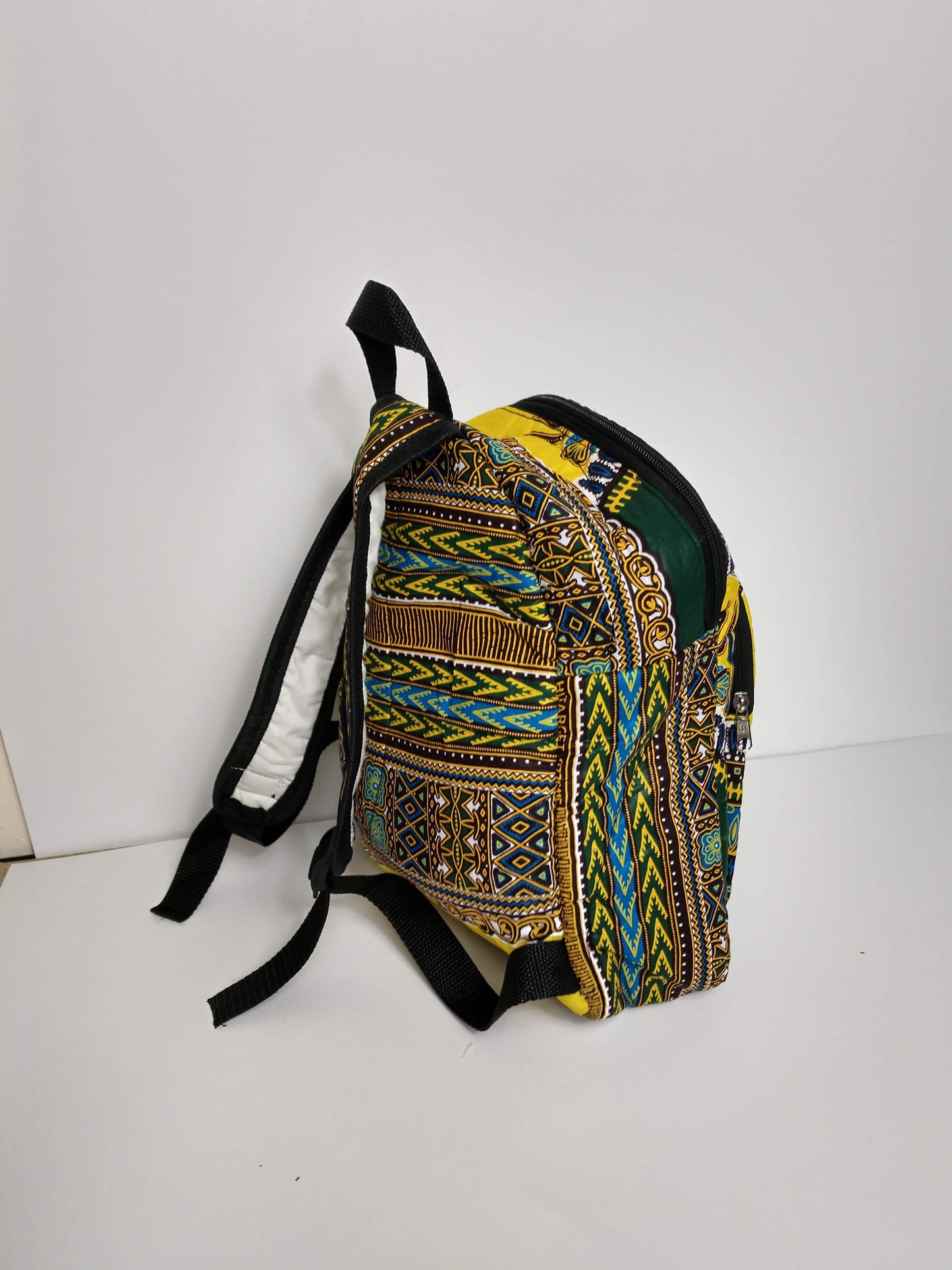 Hand sewn Wax Print West African fabric childrens Back packs