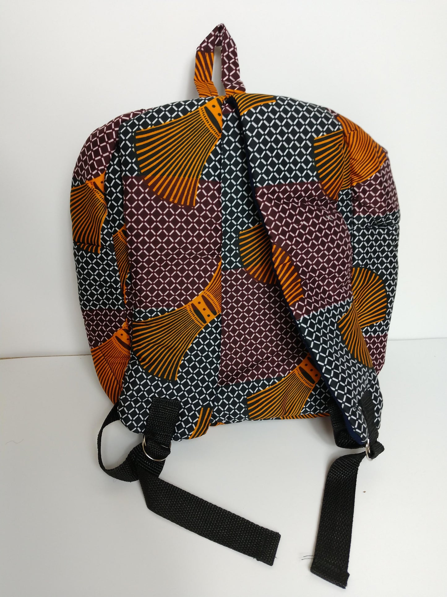 Hand sewn Wax Print West African fabric childrens Back packs