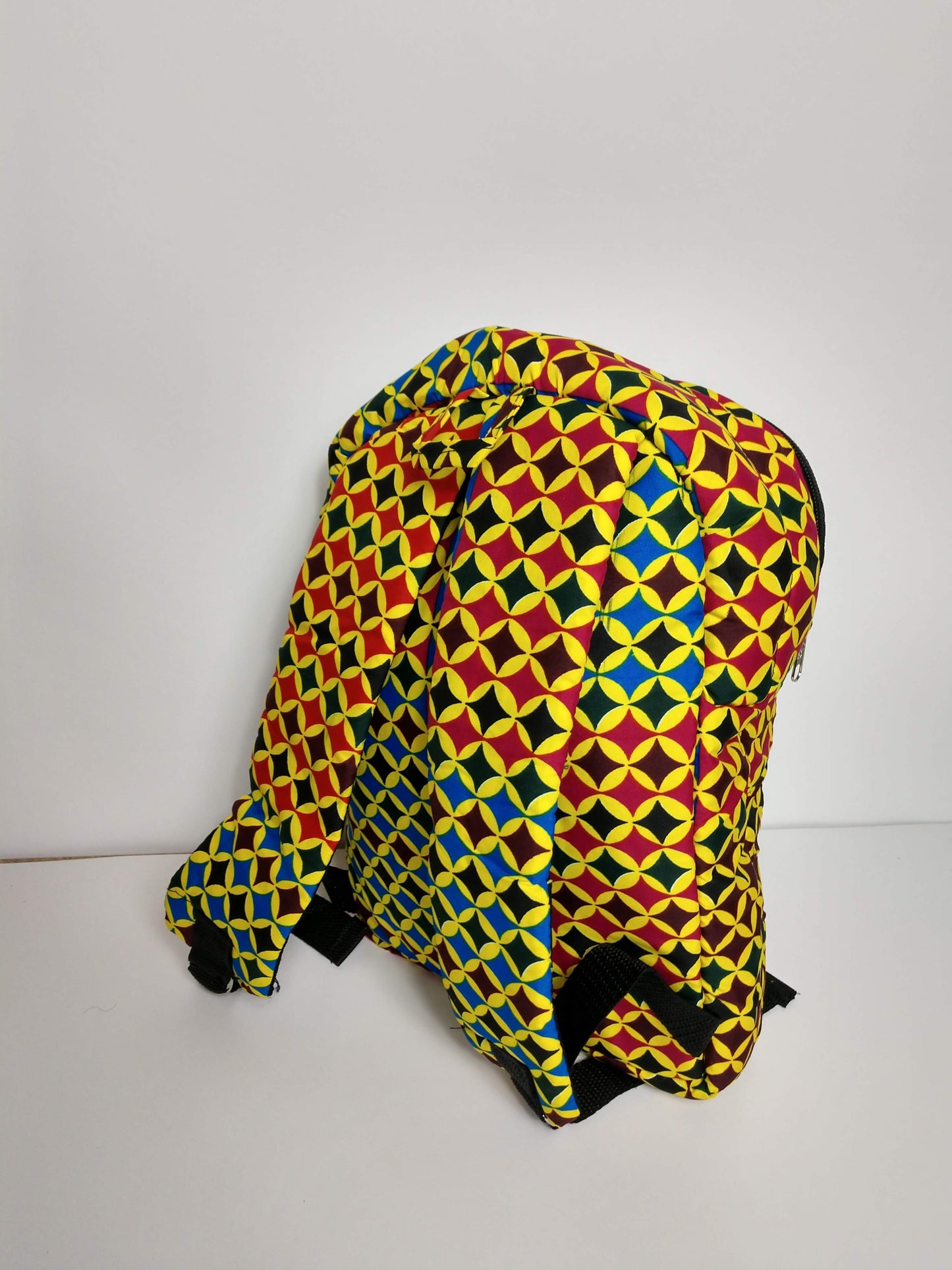 Hand sewn Wax Print West African fabric childrens Back packs