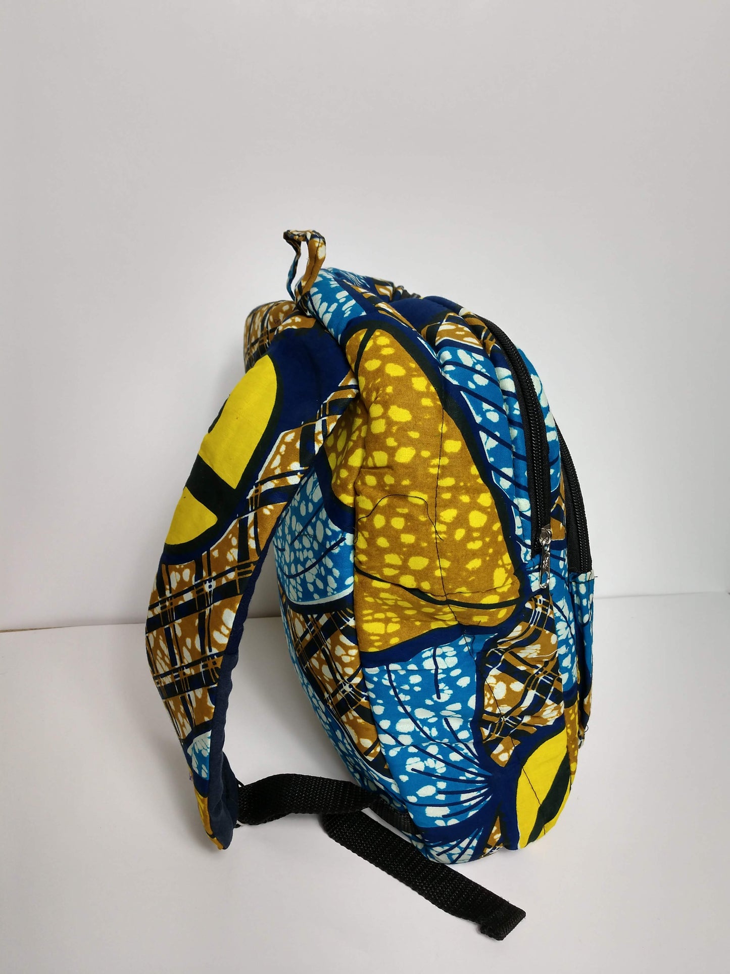 Hand sewn Wax Print West African fabric childrens Back packs