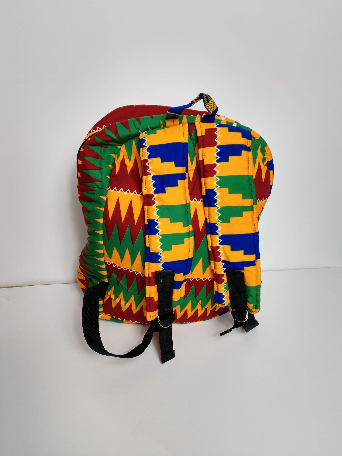 Hand sewn Wax Print West African fabric childrens Back packs