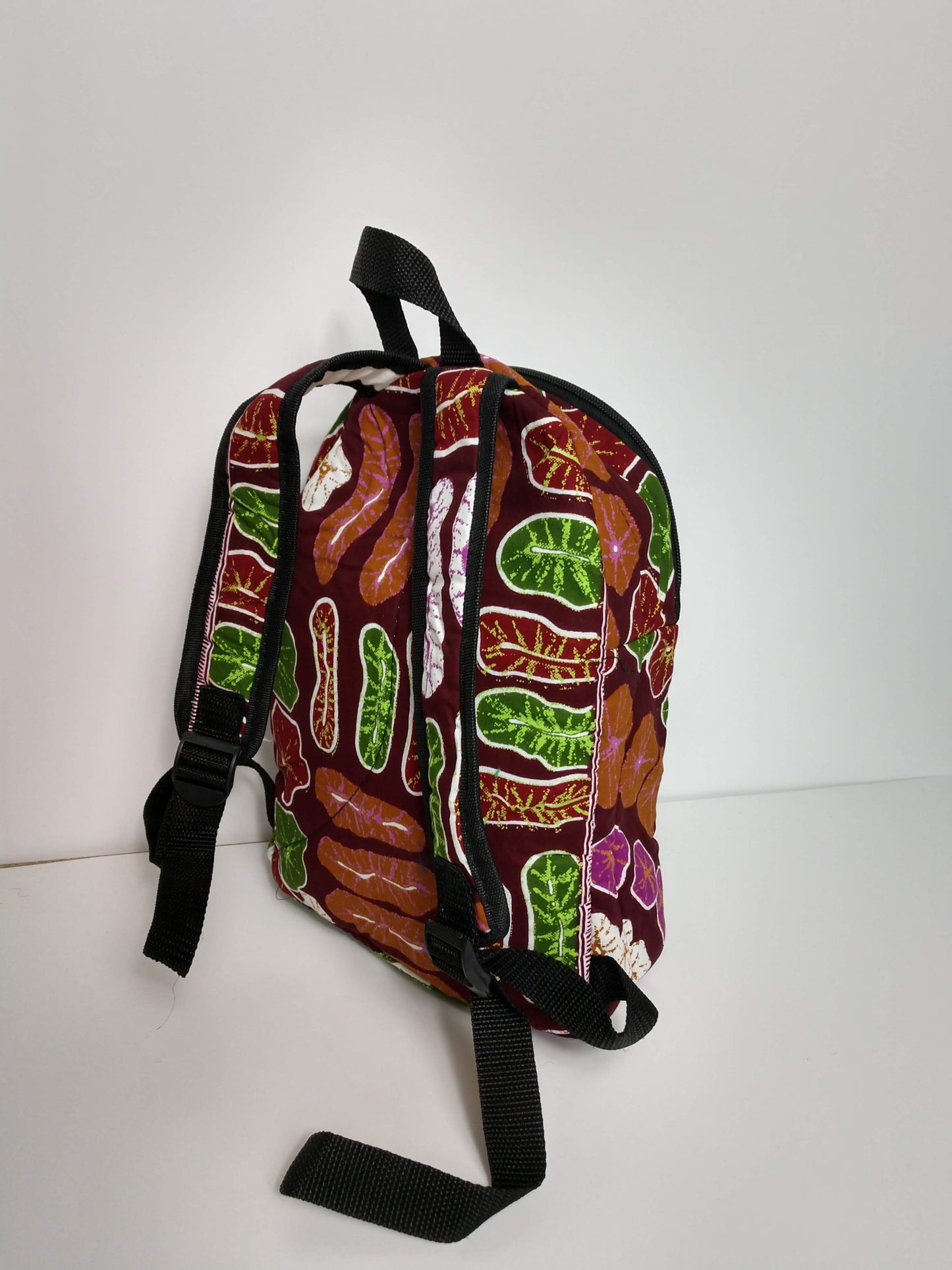Hand sewn Wax Print West African fabric childrens Back packs