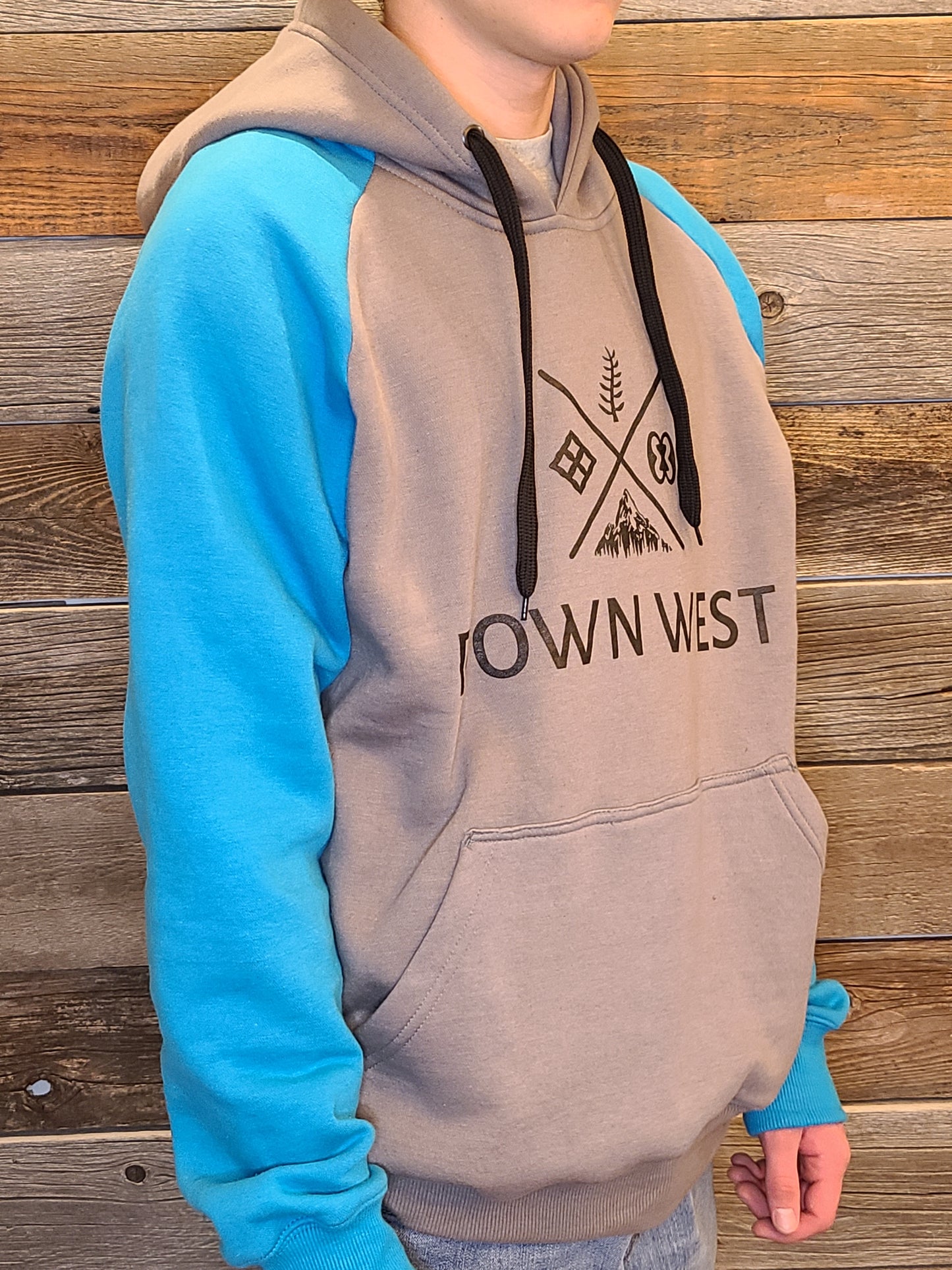 Branded hoodie