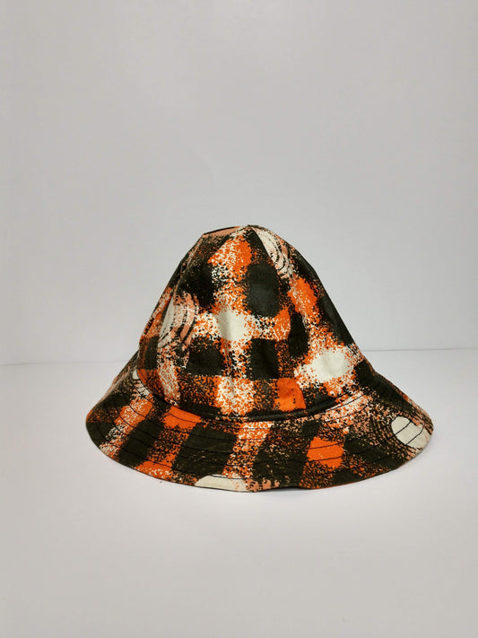 West African Wax Print Bucket Hat Youth and children
