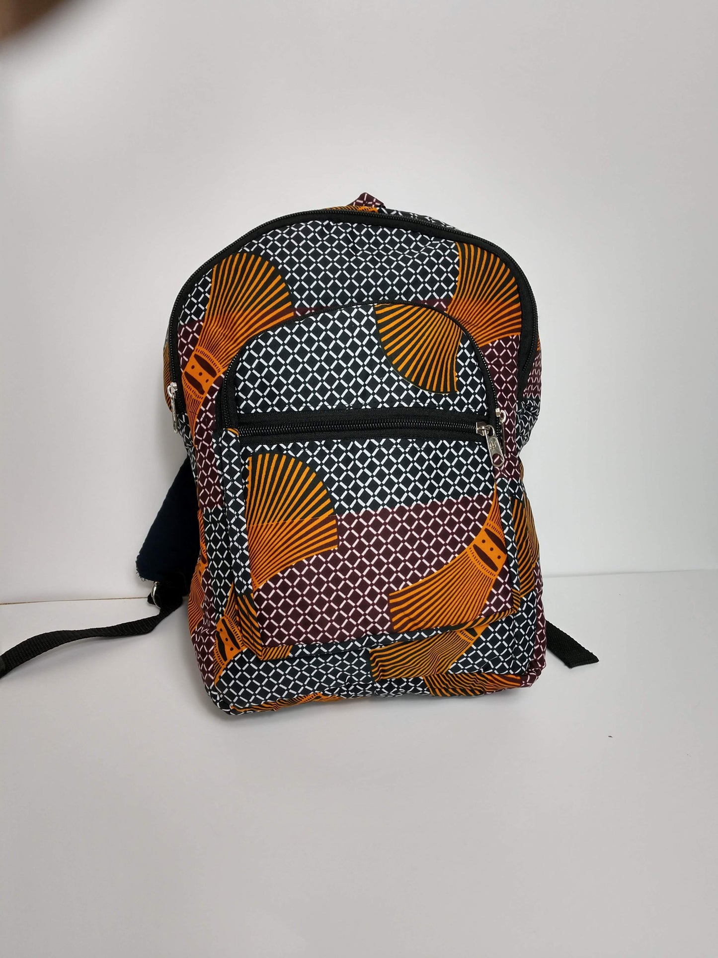 Hand sewn Wax Print West African fabric childrens Back packs