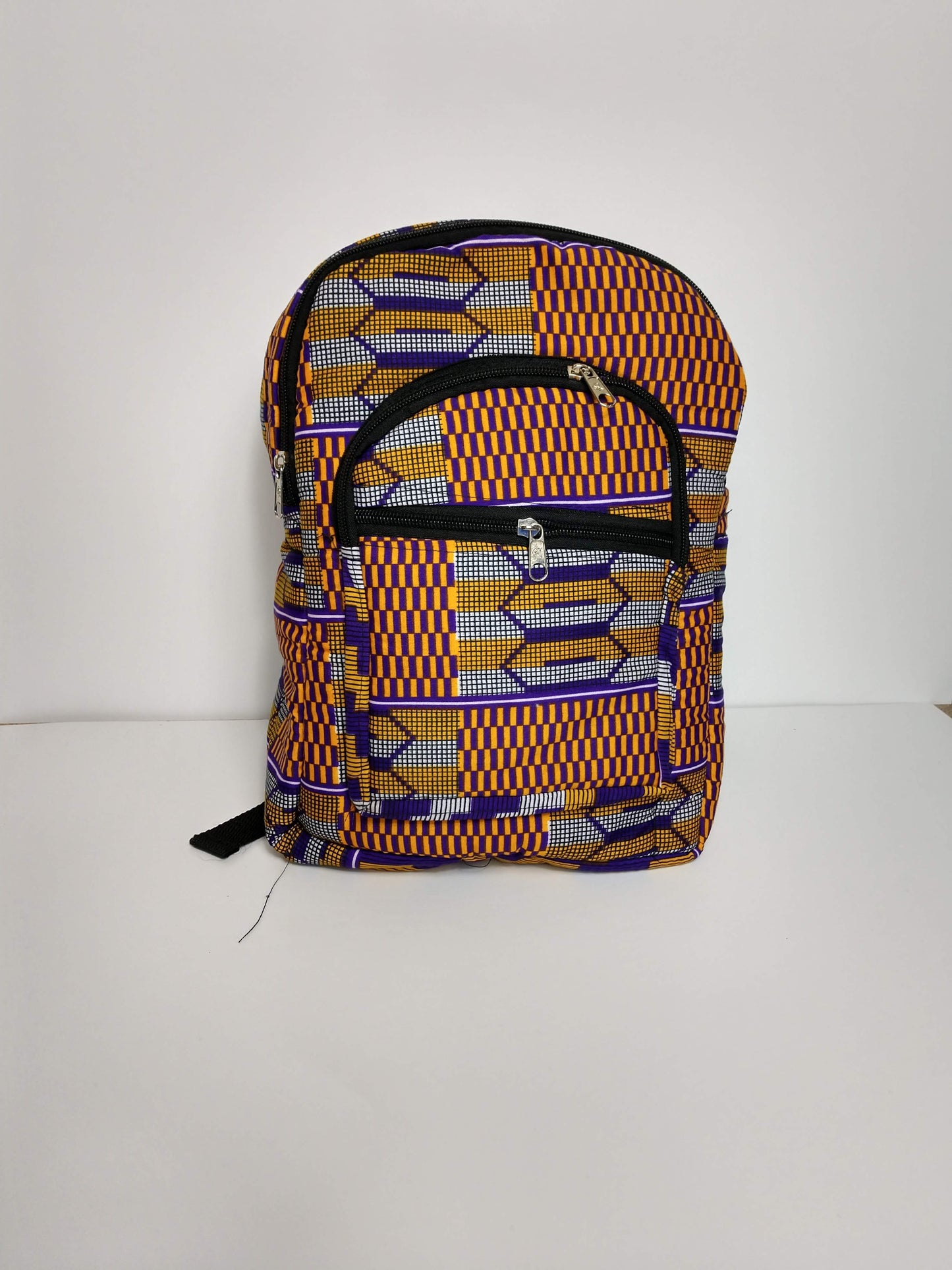 Hand sewn Wax Print West African fabric childrens Back packs