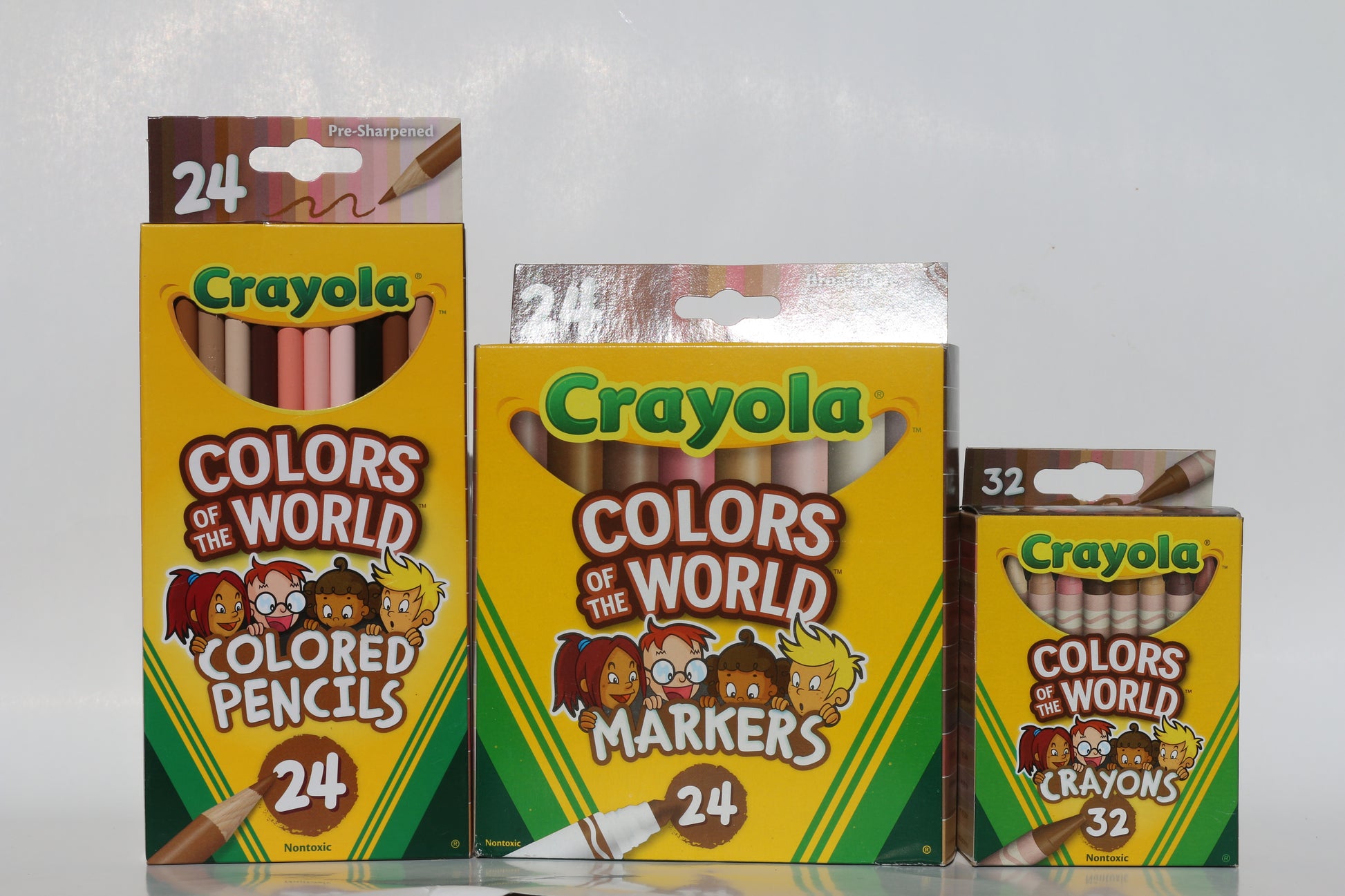 24 Crayola Colors of the World Colored Pencils